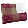 Elon University Campus Plaid Spirit Silky Touch Super Soft Throw Blanket 50x60 - 3 of 4