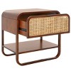 Yunis 1 Drawer 1 Open Shelf Nightstand - NST9205 - Safavieh - 3 of 4