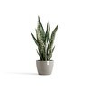 Ecopots Stockholm Durable Modern Round Indoor/Outdoor Recycled-Based Composite Flower Pot Planter - 4 of 4