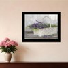 HomeRoots My Lavender Black Framed Print Wall Art - 2 of 4