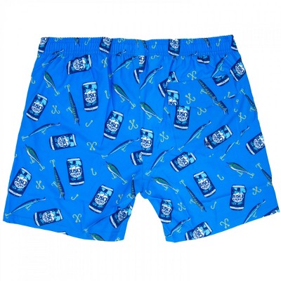 Busch Mens Busch Light Fishing Day Swim Board Shorts - Medium — фото 2