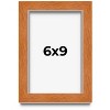 PosterPalooza | Photo Size Classic Brown Picture Frame - UV Acrylic, Foam Board Backing, Hanging Hardware - 2 of 4