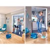 Effortless Deep Cleaning: Spin Mop Set with Roller Wringer & 360° Mobility - Telescoping Handle and Wheels for Easy Glide Operation - 4 of 4