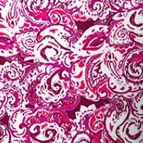 raspberry paisley