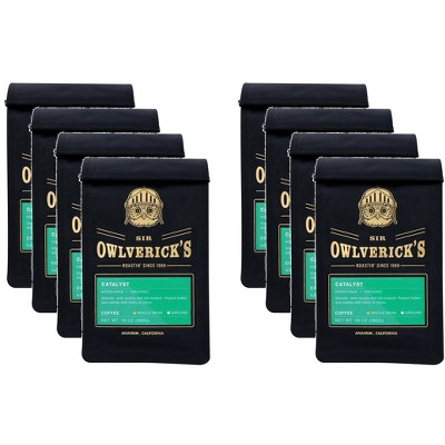 Sir Owlverick Organic Coffee Catalyst Whole Bean Charmer Honduras - 10 oz (Case of 8)