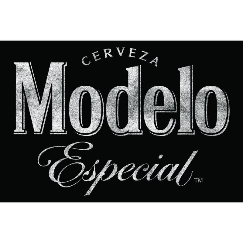 Modelo Classic Logo Men's Black T-Shirt, 2 of 4