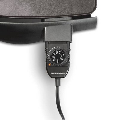 Hamilton Beach Black Ceramic Non-Stick Electric Griddle