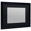 Trademark Fine Art 16"x20" Heavy Duty Black Frame with Black Mat - 2 of 3
