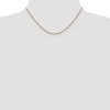 Black Bow Jewelry 1.7mm, 14k Yellow Gold, Ropa Chain Necklace - 2 of 4