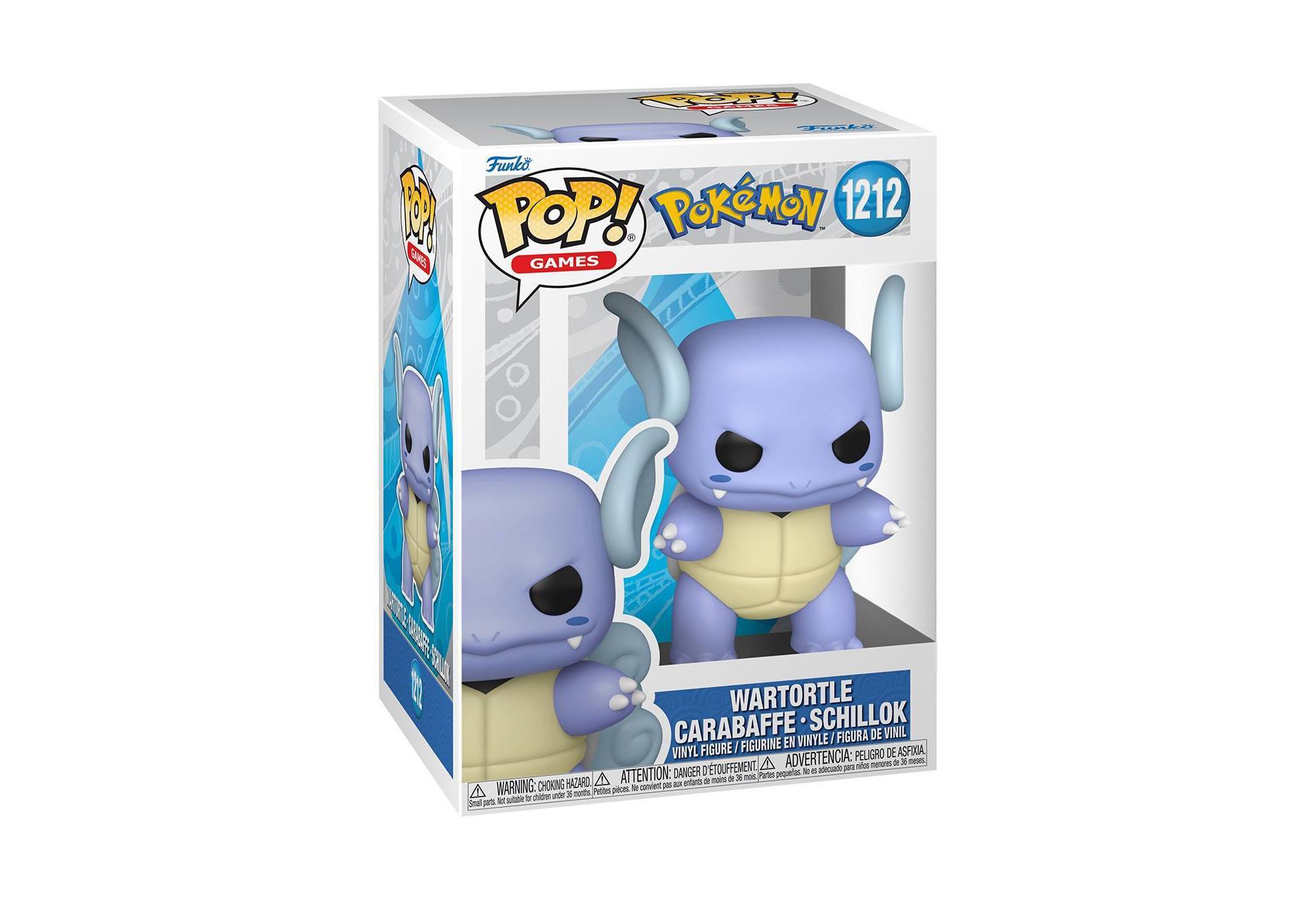 Funko POP! Games: Pokémon Wartortle Vinyl Figure #1212
