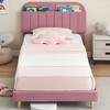 Twin XL Bed Frame with Storage Headboard - 3 of 4