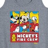 Women's - Disney - Firefighter Mickey & Friends Graphic Racerback Tank - 2 of 4