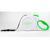 Cozy Grip Retractable Dog Leash Size L (White/Green) - 3 of 4