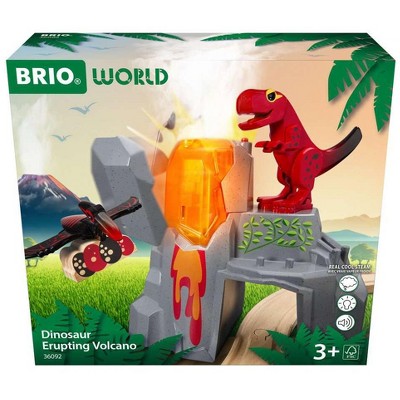 BRIO Dinosaur Erupting Volcano 36092