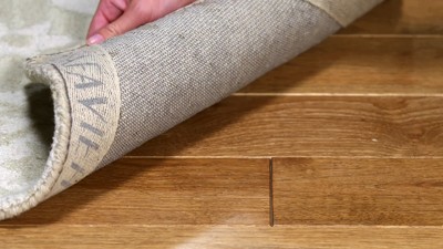 Handmade Beige Wool Tufted 8' x 10' Rectangular Rug