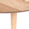 Nordlys 4-Person Pine Wood Dining Table, Classic Style , Dining Room - 3 of 4
