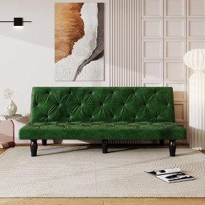 LOVMOR Convertible Sofa Bed, for Small Spaces, Bedroom & Living Room - 1 of 4