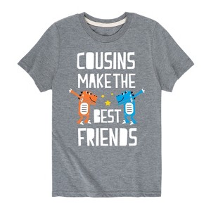 Boys' - Instant Message - Cousins Best Friend Dabbing Short Sleeve Graphic T-Shirt - 1 of 4