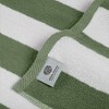 White Classic 100% Cotton Cabana Striped Oversized Beach Towels - 3 of 4