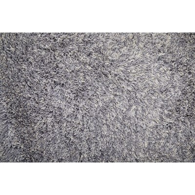 Gray 5' x 8' Handmade Tufted Synthetic Area Rug