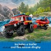 LEGO City 4x4 Fire Truck with Rescue Boat Toy 60412 - 4 of 4