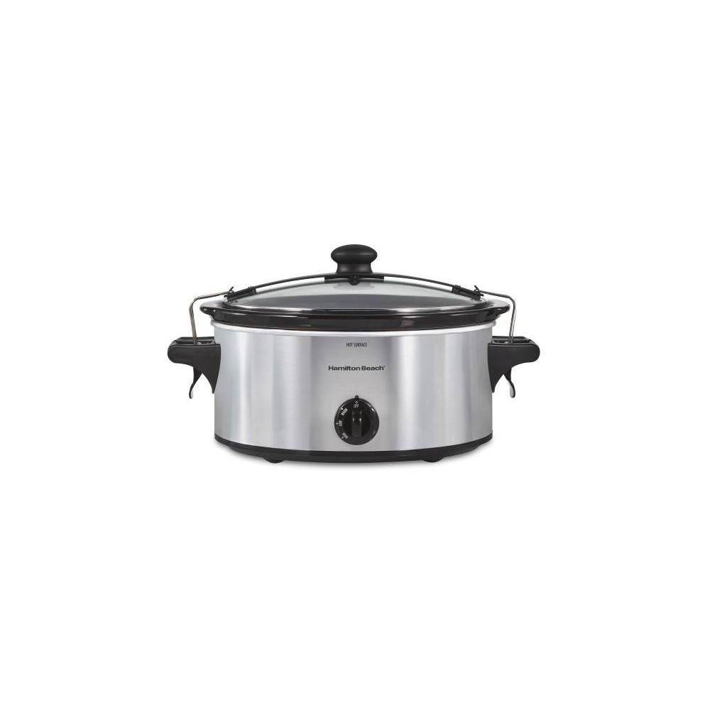 UPC 040094332625 product image for Hamilton Beach 6qt Stay or Go Slow Cooker Silver - 33262 | upcitemdb.com