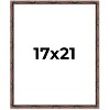 PosterPalooza | 17x21 Bamboo Picture Frame, UV Acrylic, 4 Finishes - Brown, Black, Gold, and Natural - 2 of 4