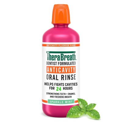 TheraBreath Anticavity Fluoride Mouthwash - Sparkle Mint