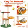 FURNIinspire Pet Tower Cute Cat Tree Fruit Style Cat Tower, Cat Climbing Tower, Indoor Pet Activity Center, Multicolored, 19"*19"*39" - 4 of 4