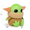 Buckle-Down Dog Toy Squeaker Plush - Star Wars The Child Sitting Pose - 4 of 4
