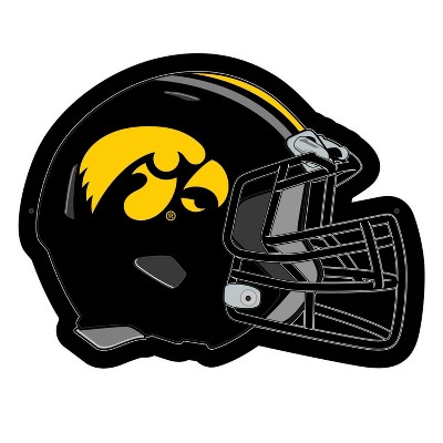 Evergreen Ultra-Thin Edgelight LED Wall Decor, Helmet, University of Iowa- 19.5 x 15 Inches Made In USA