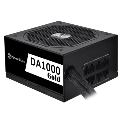 SilverStone Technology  1000W ATX PSU, 83.33A +12V, Silent 140mm Fan, Cybernetics 230V Gold, Semi-Modular, Japanese Capacitors, 2x CPU, 8x 6+2 PCI-E