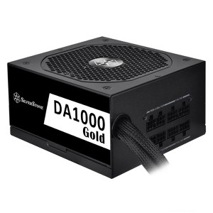 SilverStone Technology  1000W ATX PSU, 83.33A +12V, Silent 140mm Fan, Cybernetics 230V Gold, Semi-Modular, Japanese Capacitors, 2x CPU, 8x 6+2 PCI-E - 1 of 4
