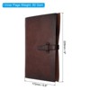 Unique Bargains PU Leather Refillable Magnetic Buckle Notebook 1 Pc - 2 of 4