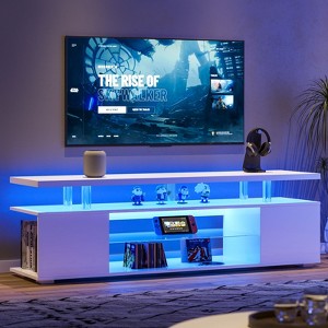 NicBex TV Stand for 65 Inch TV LED Gaming Entertainment Center with Large Side Cabinet Media Console for Living Room, Bedroom - 1 of 4