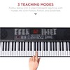 Best Choice Products 61-Key Beginners Electronic Keyboard Piano Set w/ LED, 3 Teaching Modes, H-Stand, Stool - 2 of 4