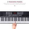 Best Choice Products 61-Key Beginners Electronic Keyboard Piano Set w/ LED, 3 Teaching Modes, H-Stand, Stool, Microphone - image 2 of 4