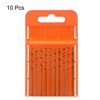 Unique Bargains M35 High Speed Steel Cobalt Jobber Twist Drill Bits 10 Pcs - 3 of 4