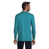 Lands' End School Uniform Men's Long Sleeve Interlock Polo Shirt - 2 of 4