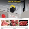 Electric Food Slicer, Full-Auto Stainless Steel Electric Food Cutter Machine with Adjustable Thickness - 3 of 4