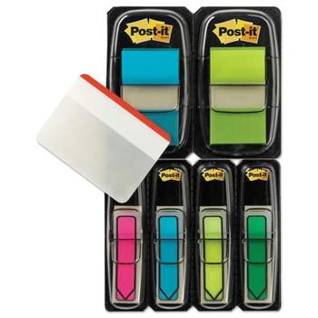 Post-it 10pk 1/2x2 Page Markers Assorted Bright Colors : Target