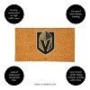 Coir Mat, 16"x28", Vegas Golden Knights - 4 of 4