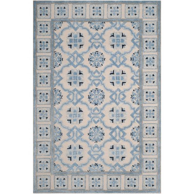 ivory/blue