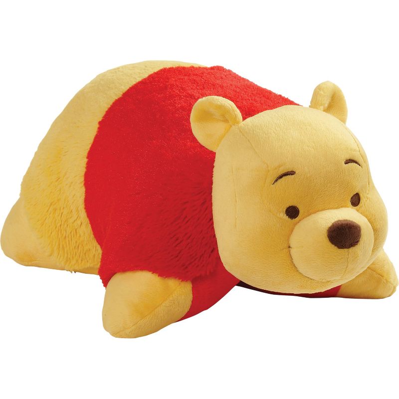 16&#34; Disney Winnie the Pooh Kids&#39; Pillow Red - Pillow Pets, 1 of 11