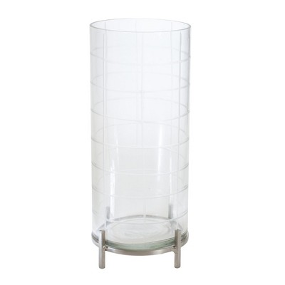 Melrose Patterned Glass Candle Holder