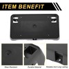 Unique Bargains License Plate Bracket for Chevrolet Silverado 1500 16-18 with Screws 1 Set - 4 of 4