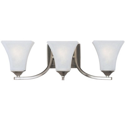 Maxim Lighting Aurora 3 - Light Vanity in  Satin Nickel