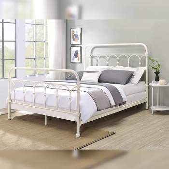 78" Full Bed Citron Bed White Finish - Acme Furniture