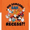Boys' - Disney - Did Someone Say Recess Short Sleeve Graphic T-Shirt - 2 of 4