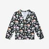 Kelly Skelly French Terry Button Cardigan - Posh Peanut - 3 of 3